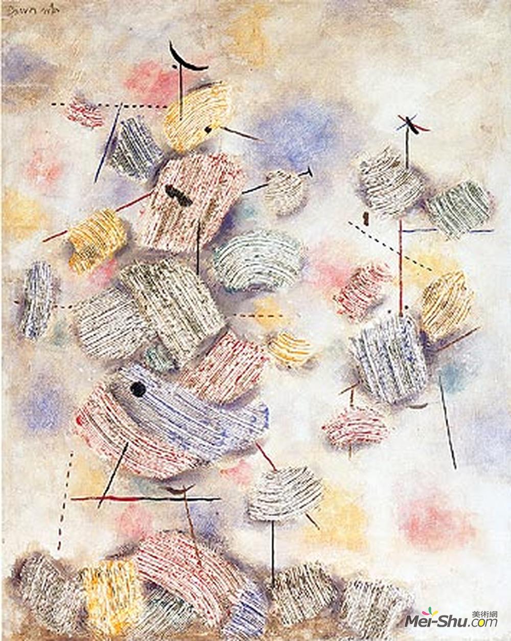 维利·鲍迈斯特(Willi Baumeister)高清作品《太阳数字》
