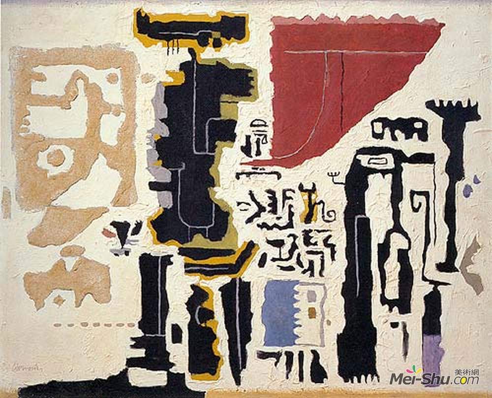 维利·鲍迈斯特(Willi Baumeister)高清作品《奥文博》