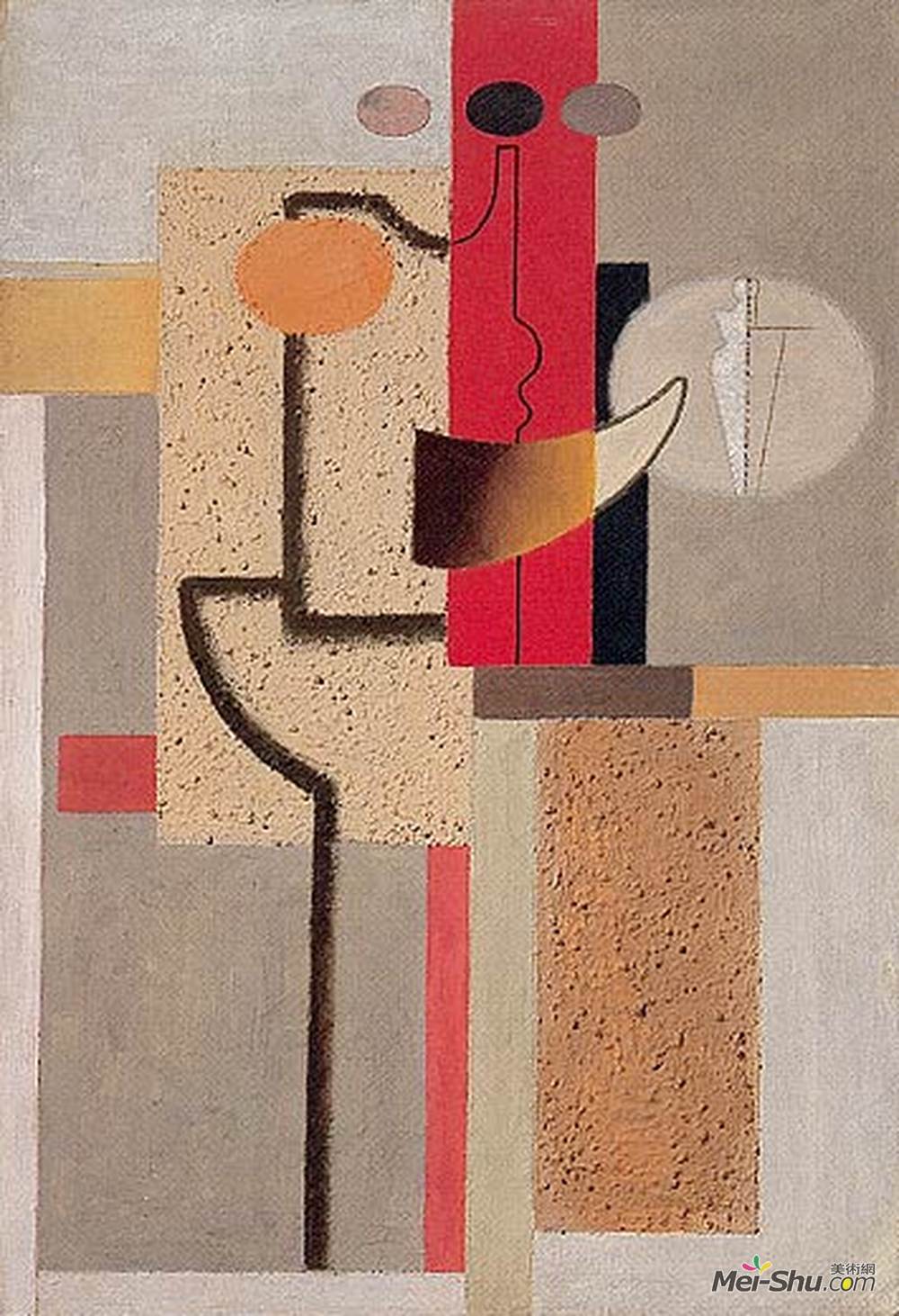 维利·鲍迈斯特(Willi Baumeister)高清作品《雕塑家》