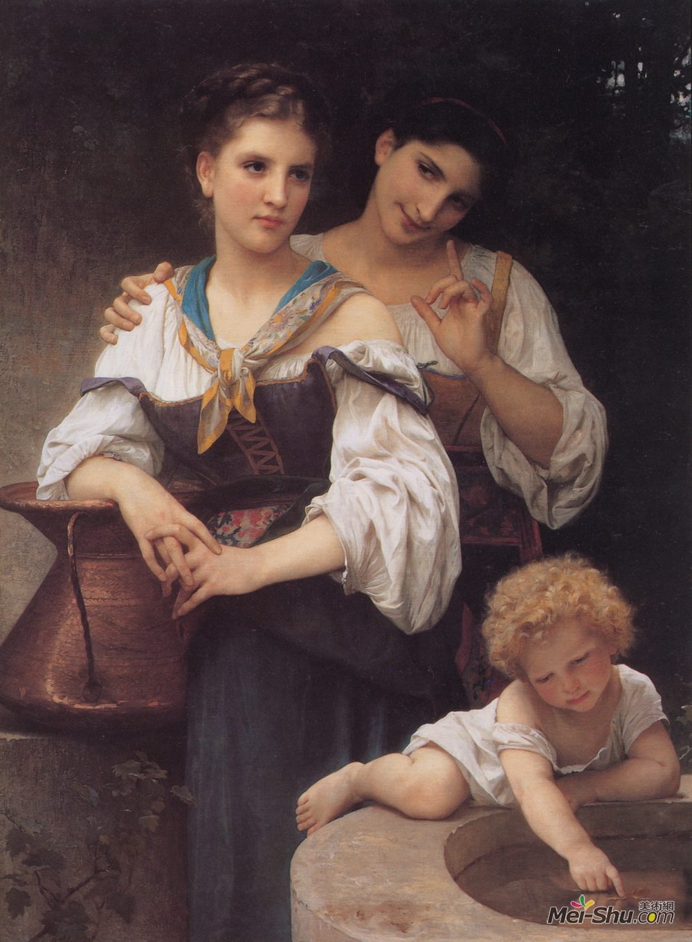 秘密威廉阿道夫布格罗 William Adolphe Bouguereau 高清作品欣赏 威廉阿道夫布格罗作品 威廉阿道夫布格