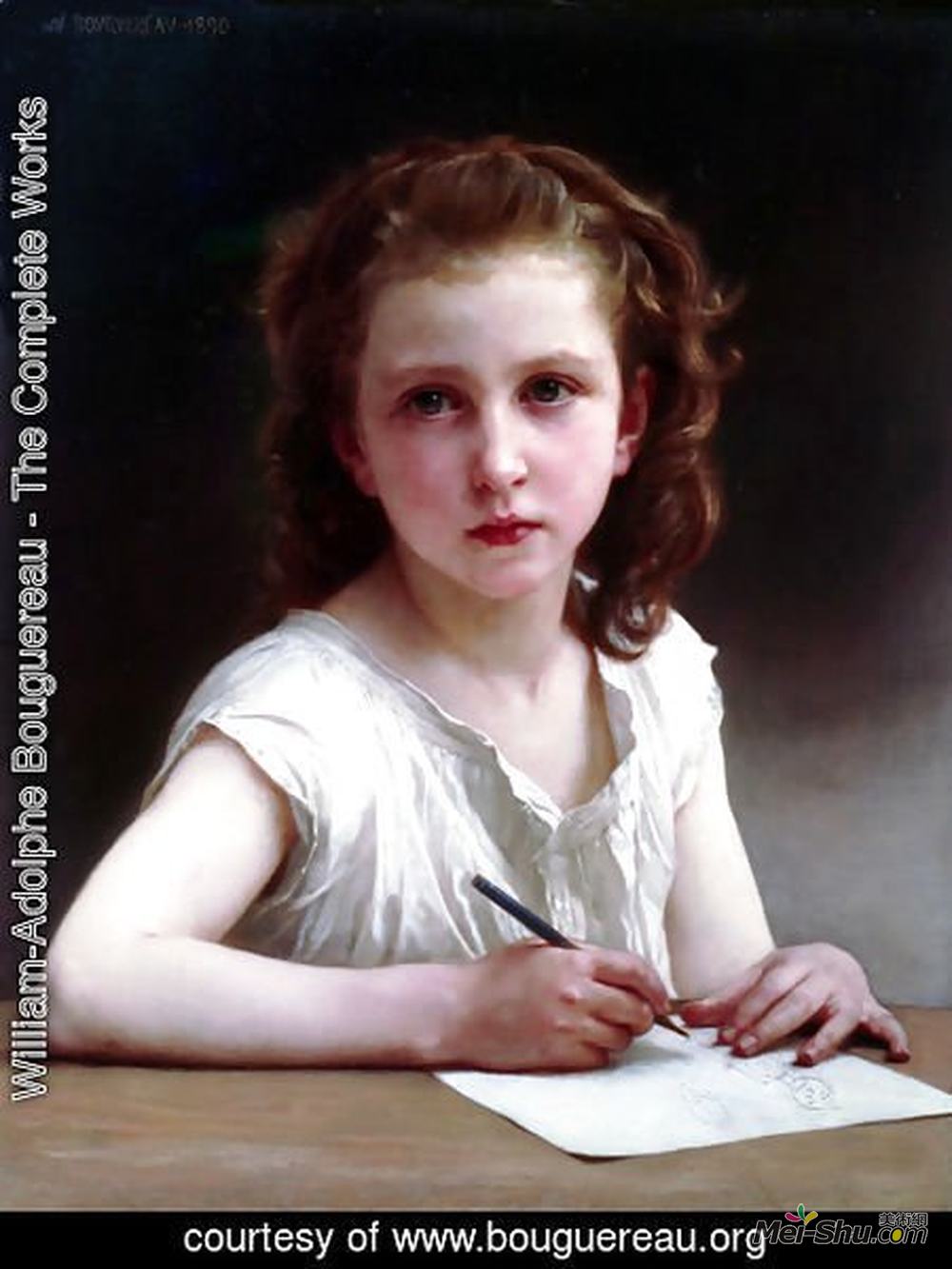 威廉·阿道夫·布格罗(William-Adolphe Bouguereau)高清作品《非职业》