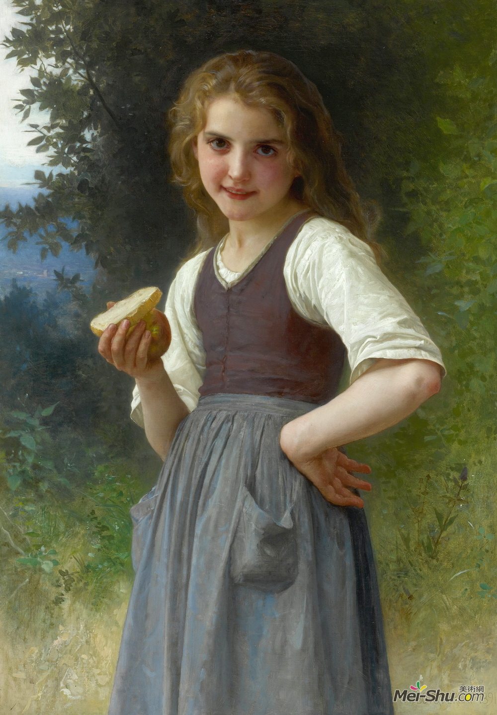 威廉·阿道夫·布格罗(William-Adolphe Bouguereau)高清作品《去和amp?ter战场》