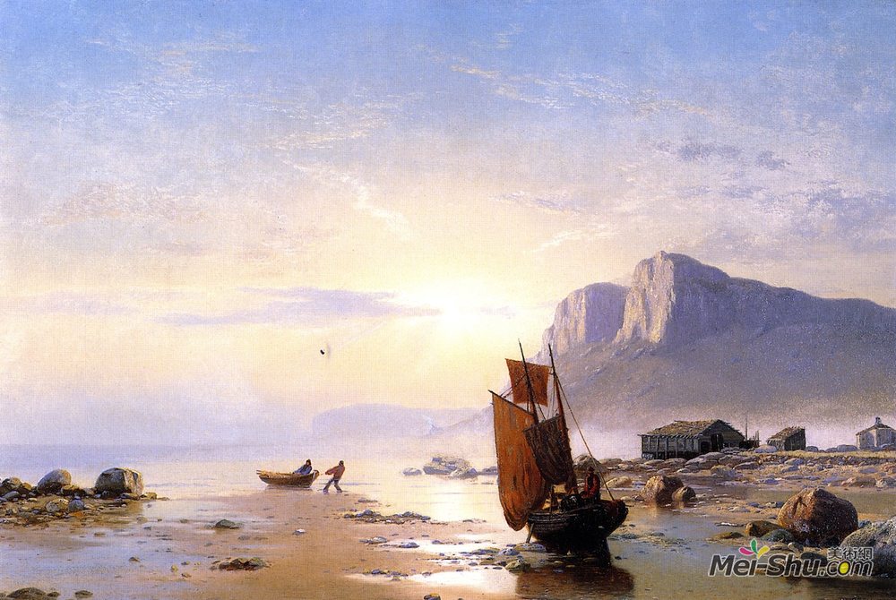 列夫拉格里奥(William Bradford)高清作品《拉布拉多海岸》