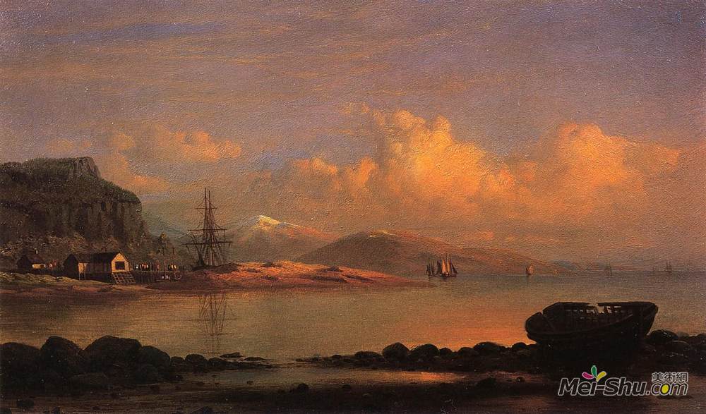 列夫拉格里奥(William Bradford)高清作品《拉布拉多海岸》