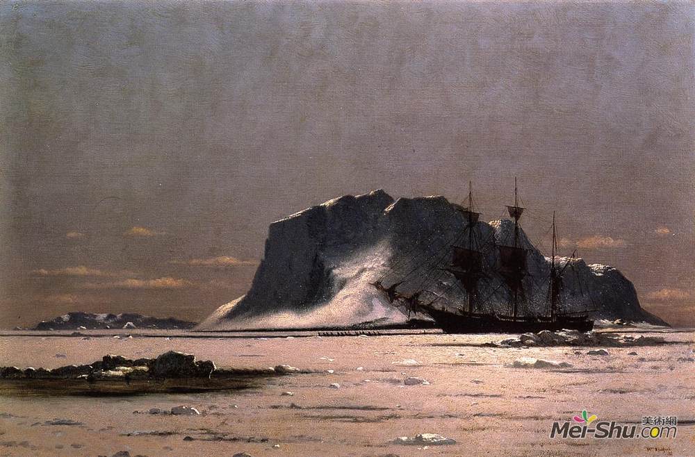 列夫拉格里奥(William Bradford)高清作品《放空方钻机》