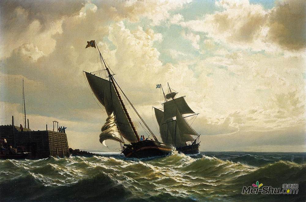 列夫拉格里奥(William Bradford)高清作品《造港》