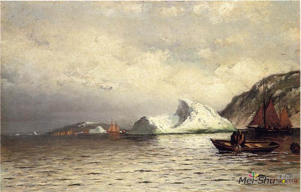 列夫拉格里奥(William Bradford)高清作品《拉网》