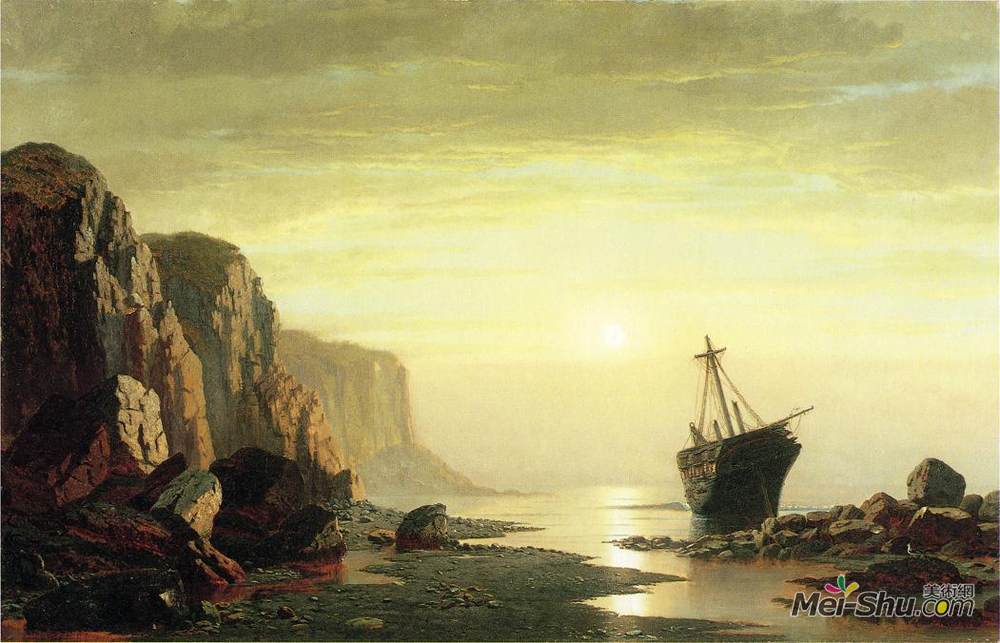 列夫拉格里奥(William Bradford)高清作品《拉布拉多的海岸》