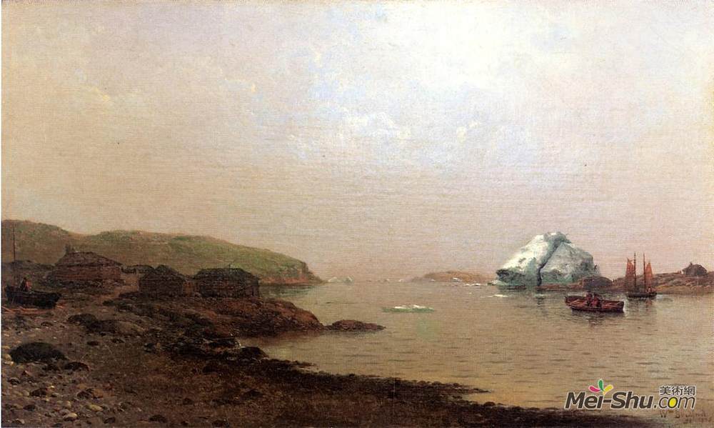 列夫拉格里奥(William Bradford)高清作品《拉布拉多海岸》