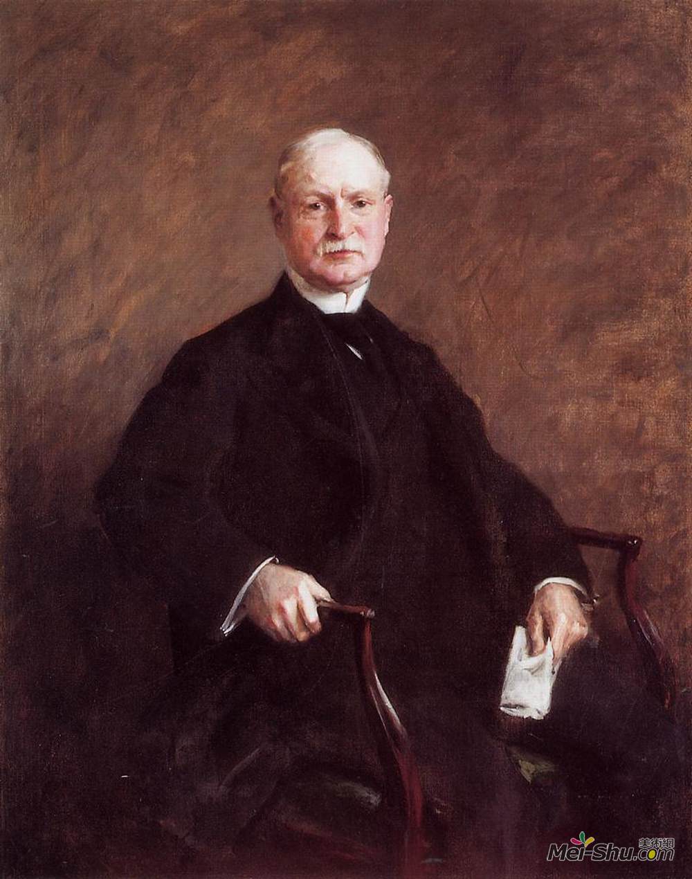 威廉·梅里特·切斯(William Merritt Chase)高清作品《杨梅果脯》