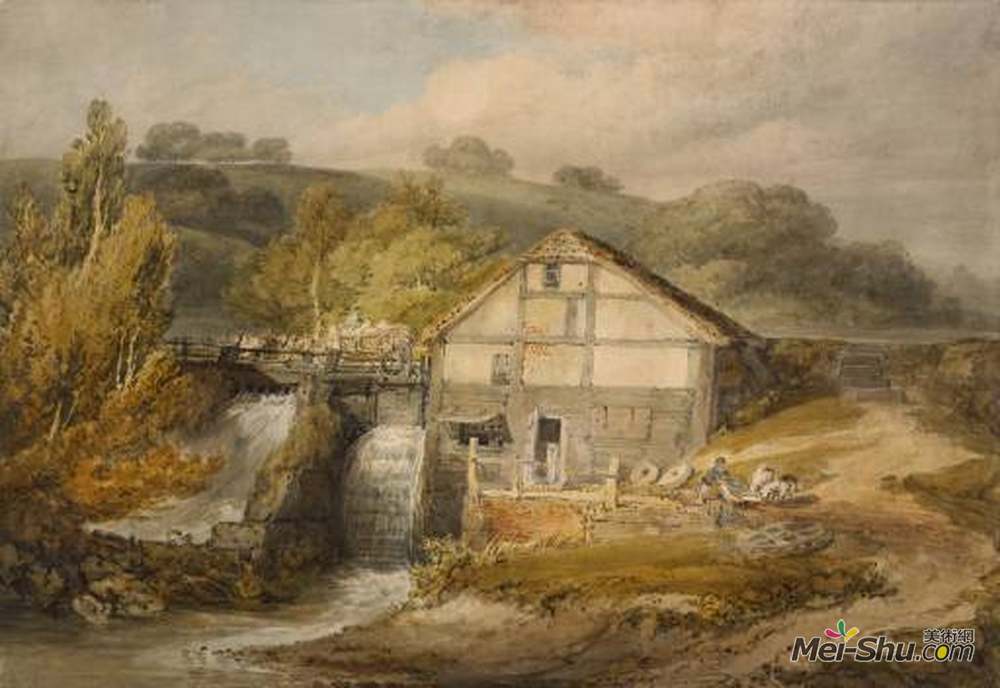 约瑟夫·马洛德·威廉·透纳(J.M.W. Turner)高清作品《凯斯轧机》