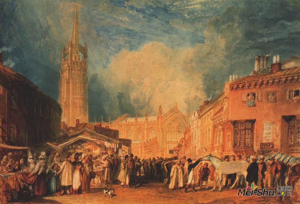 约瑟夫·马洛德·威廉·透纳(J.M.W. Turner)高清作品《林肯郡》