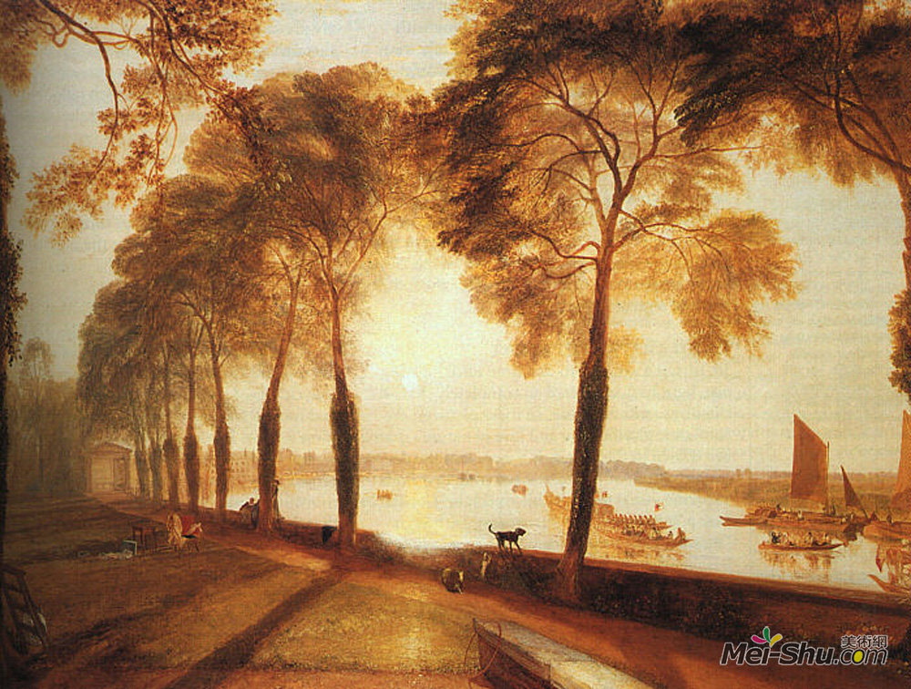 约瑟夫·马洛德·威廉·透纳(J.M.W. Turner)高清作品《摩特雷克平台》