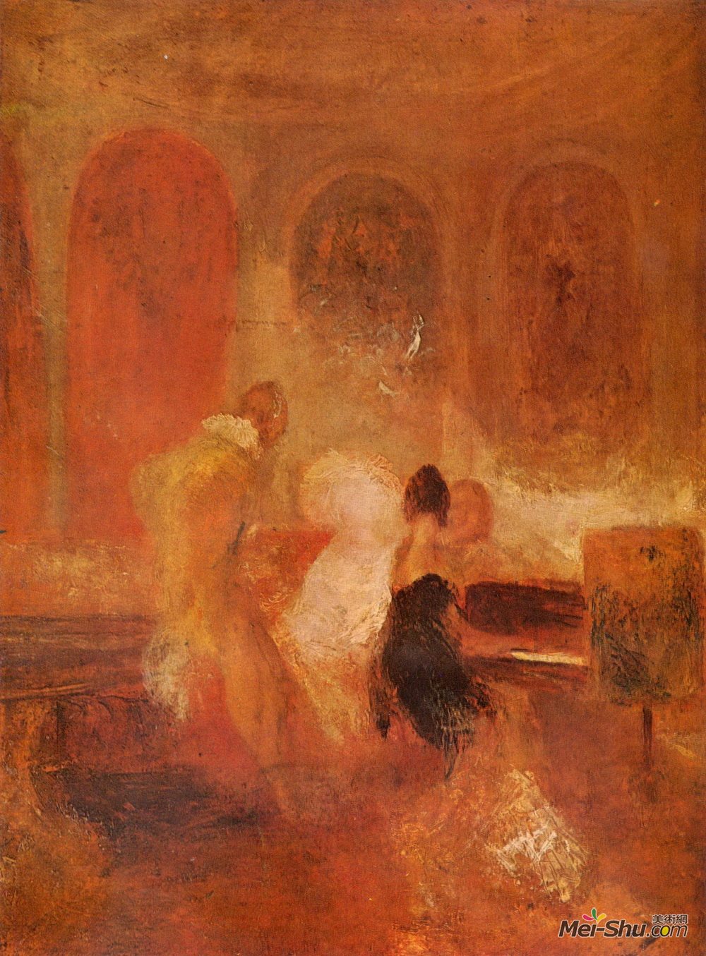约瑟夫·马洛德·威廉·透纳(J.M.W. Turner)高清作品《佩特沃思音乐公司》
