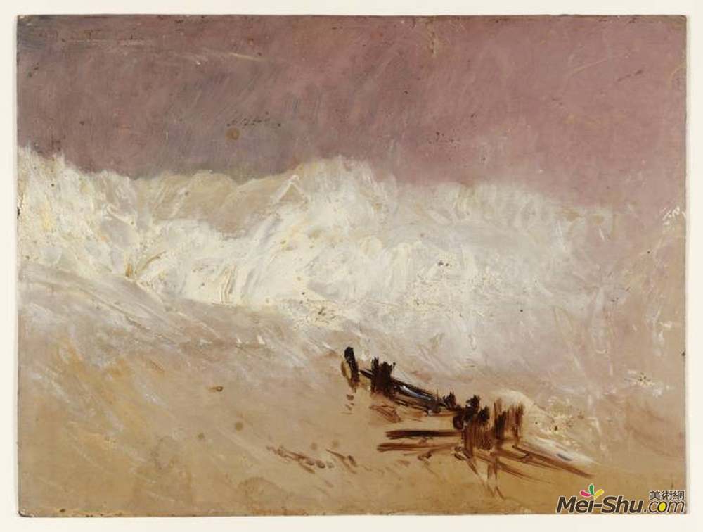 约瑟夫·马洛德·威廉·透纳(J.M.W. Turner)高清作品《浪浪堤景》