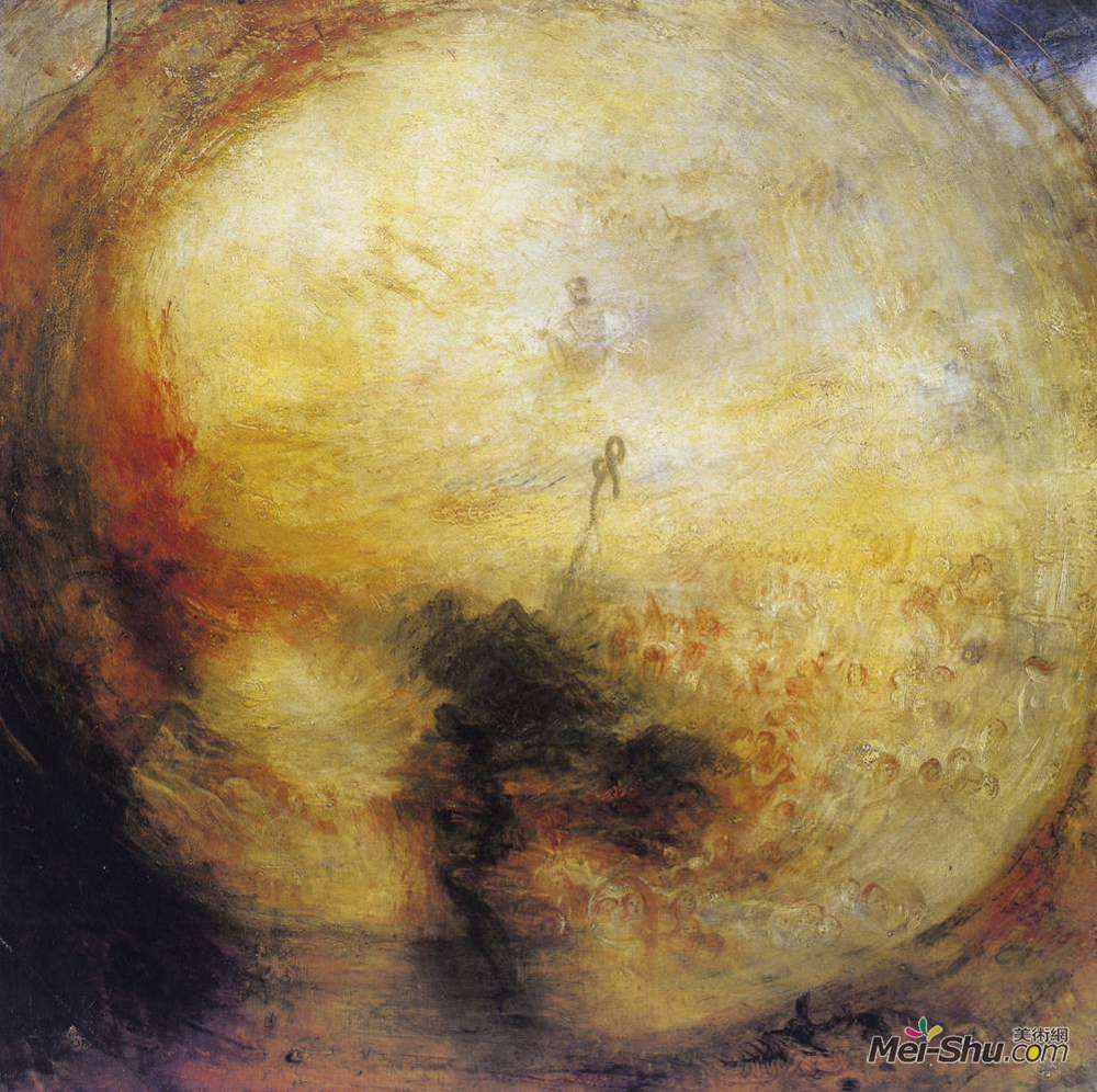 约瑟夫·马洛德·威廉·透纳(J.M.W. Turner)高清作品《洪水过后的早晨》