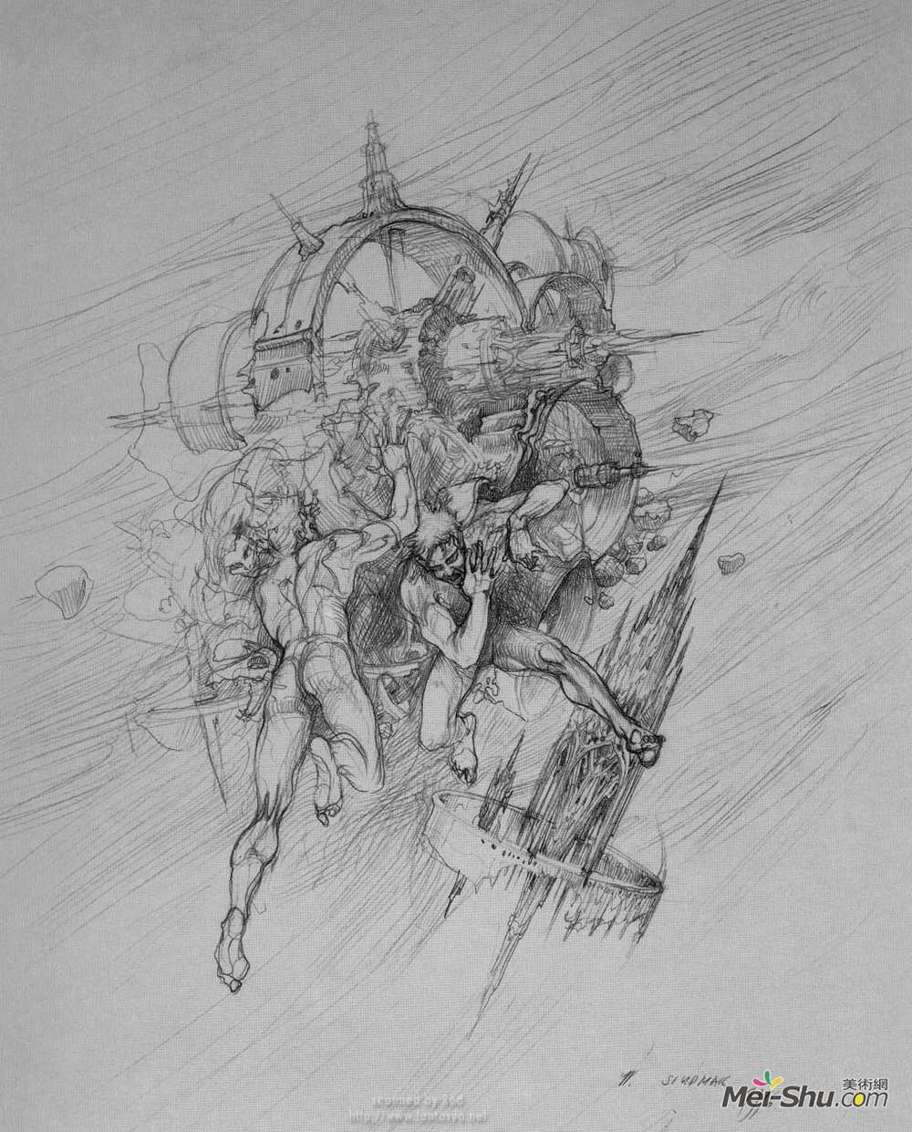沃吉切希苏达马克(Wojciech Siudmak)高清作品《时间之轮》
