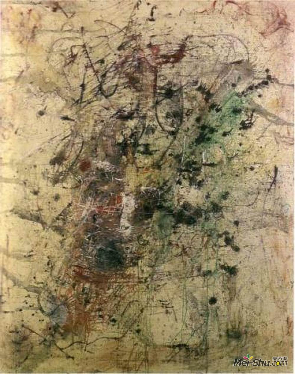 阿尔弗雷德·奥托·沃尔夫冈·舒尔茨(Wols)高清作品《宏大高潮》