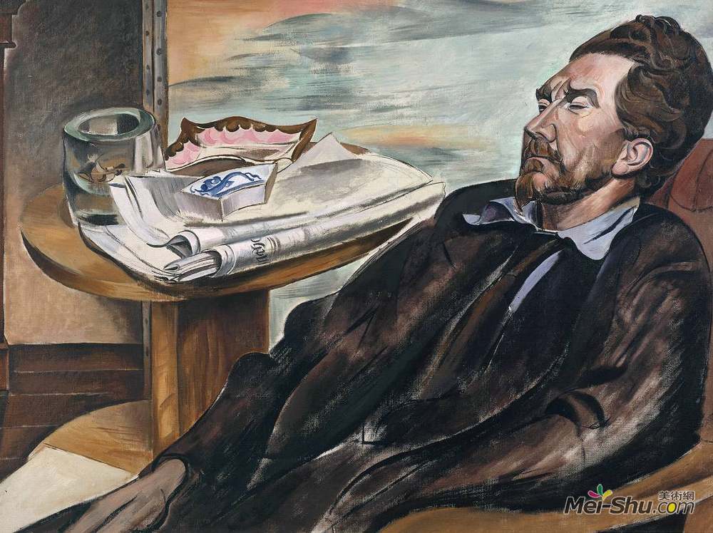 温德姆·刘易斯(Wyndham Lewis)高清作品《庞德》