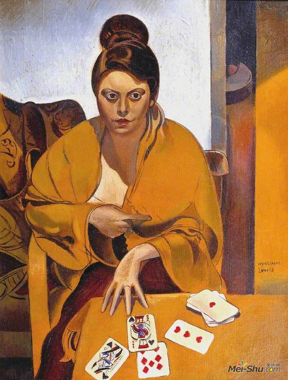 温德姆·刘易斯(Wyndham Lewis)高清作品《拉苏尔特》