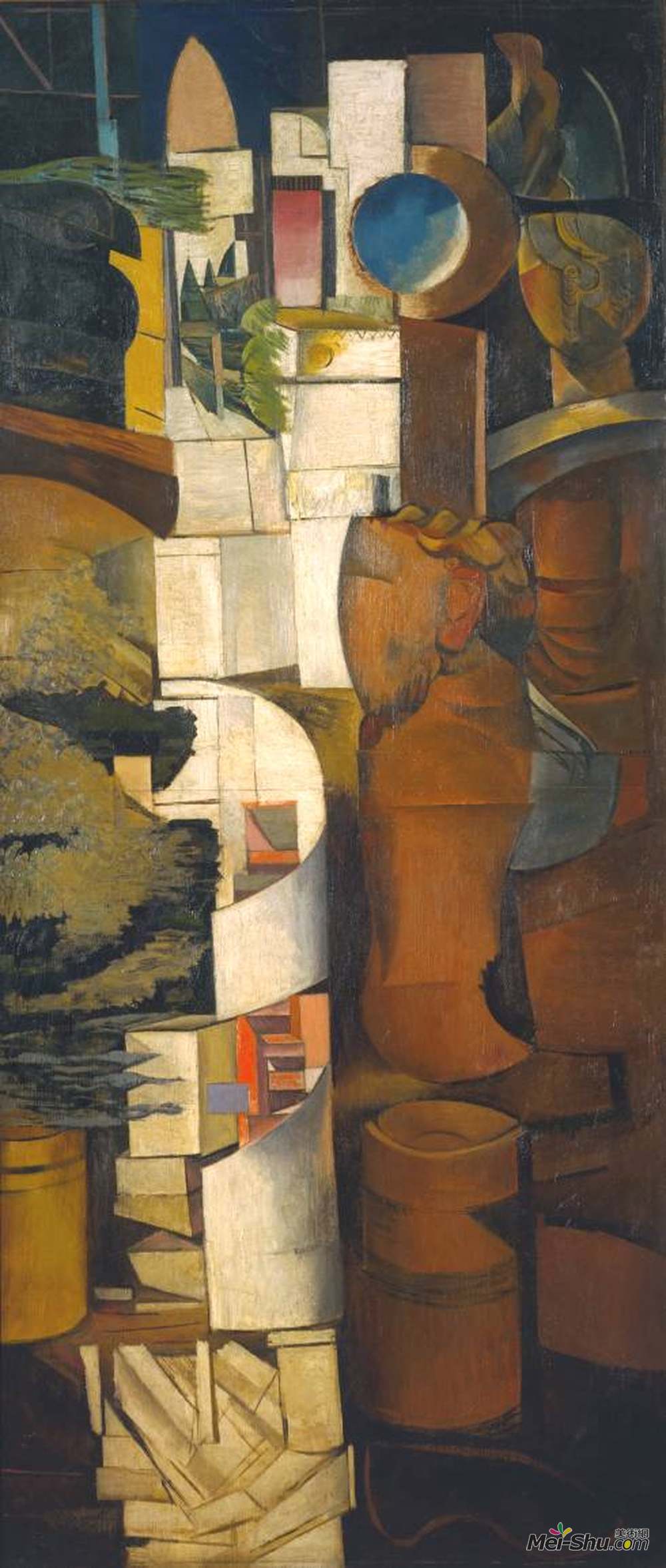 温德姆·刘易斯(Wyndham Lewis)高清作品《巴格达》