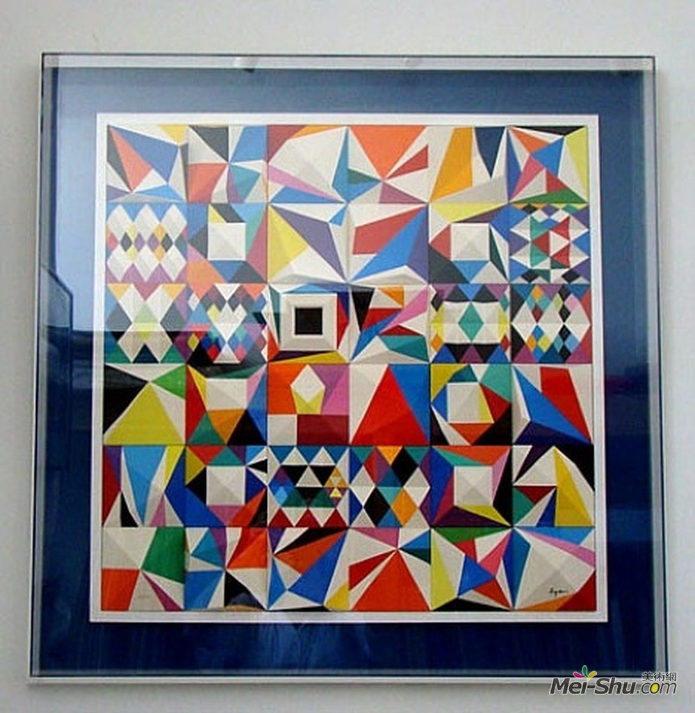雅各布布·阿加姆(Yaacov Agam)高清作品《黑洞》