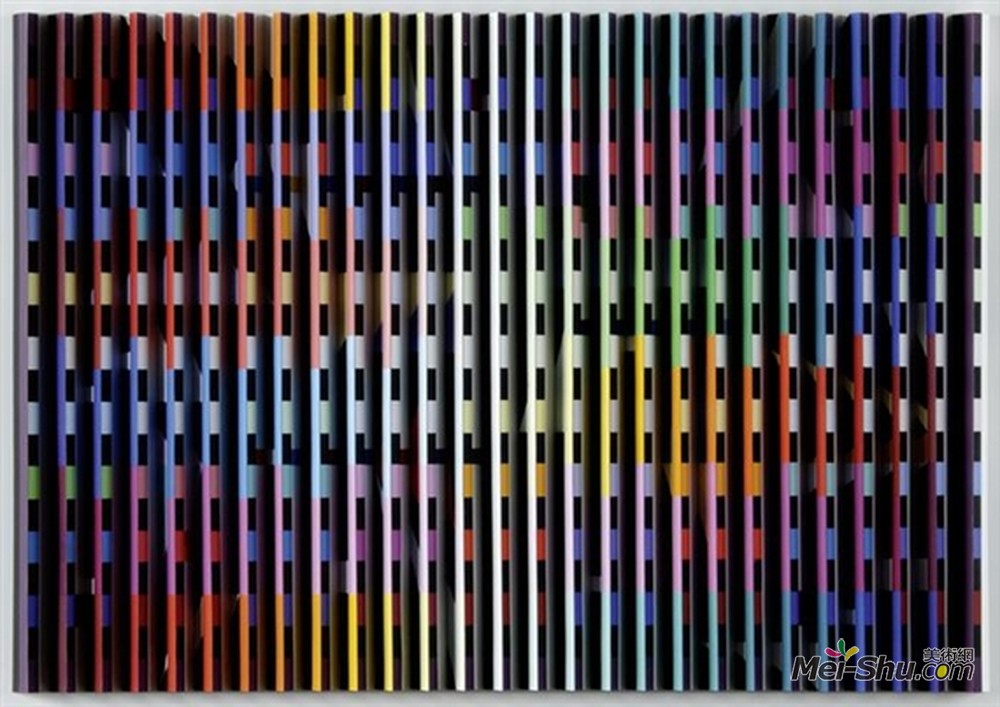 雅各布布·阿加姆(Yaacov Agam)高清作品《幻雨》