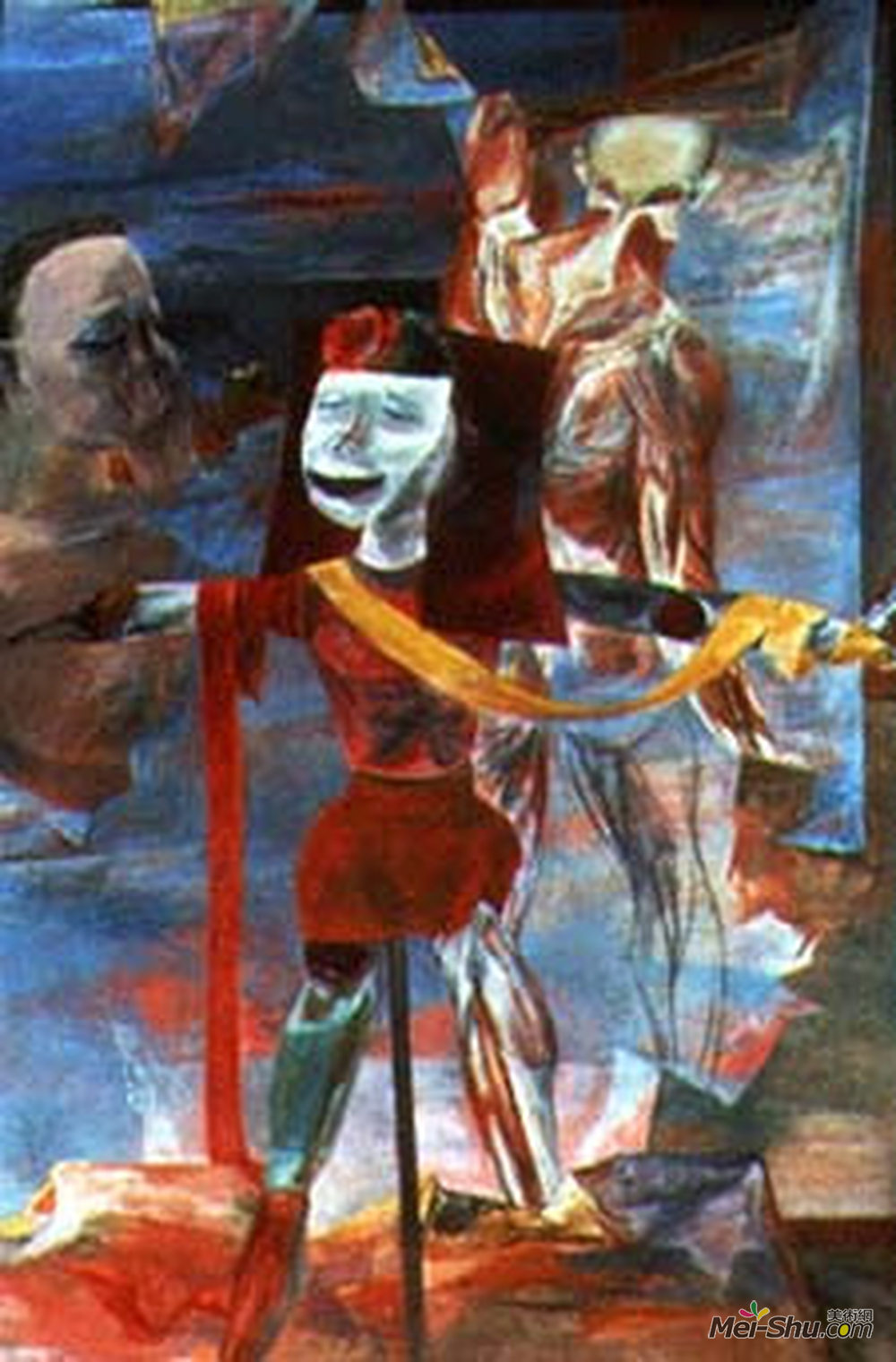 国吉康雄(Yasuo Kuniyoshi)高清作品《启示》