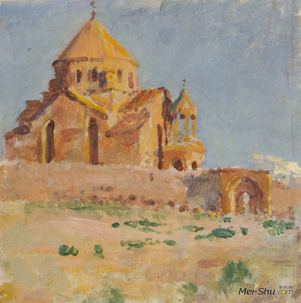 叶吉舍·塔杰沃相(Yeghishe Tadevosyan)高清作品《Saint Hripsime Church. Etchmiadzin》