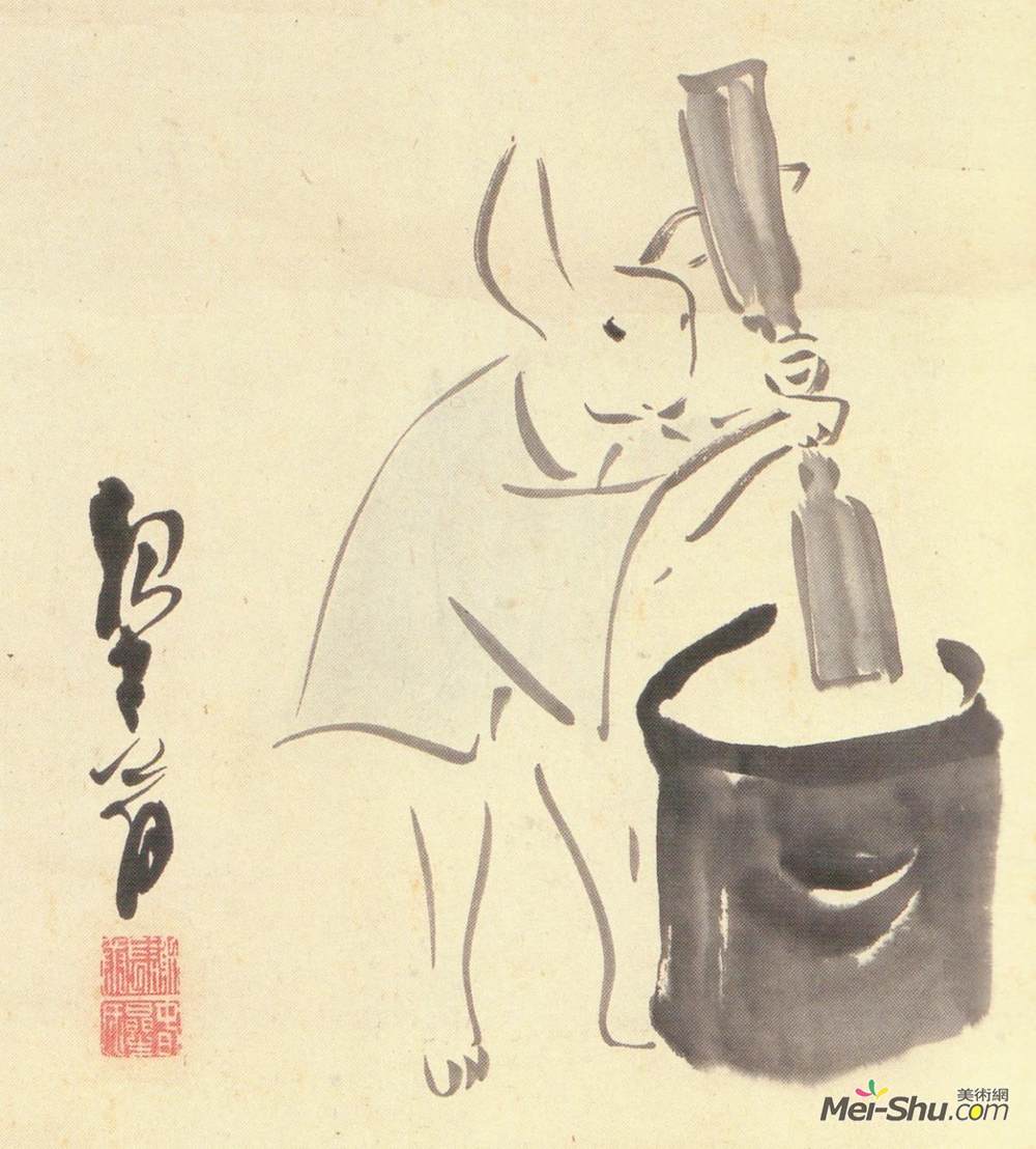 与谢芜村(Yosa Buson)高清作品《未知标题》