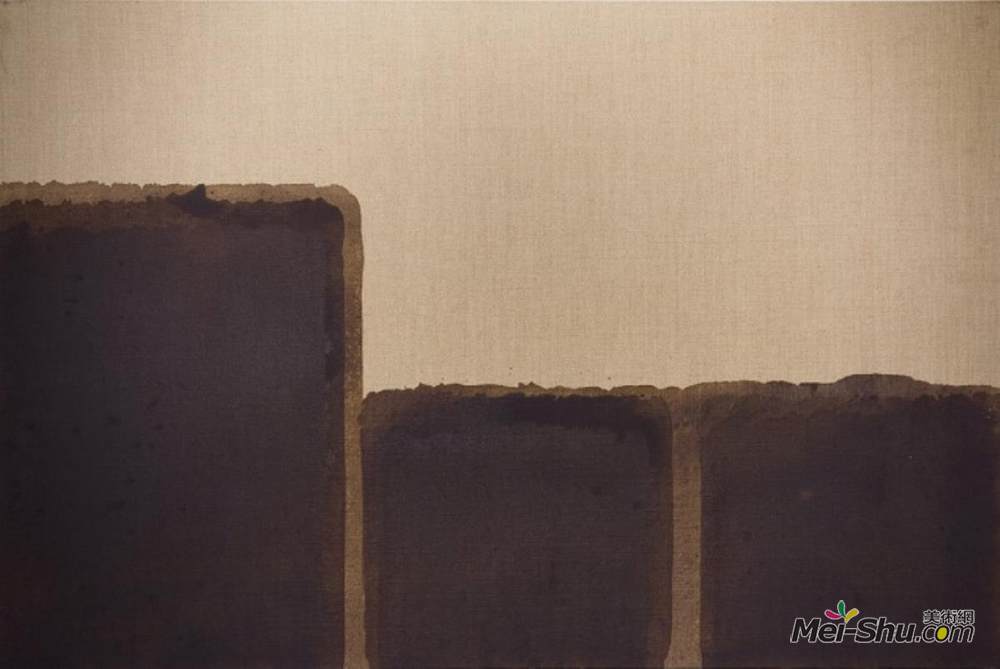 杨·亨根(Yun Hyong–keun)高清作品《棕蓝色》
