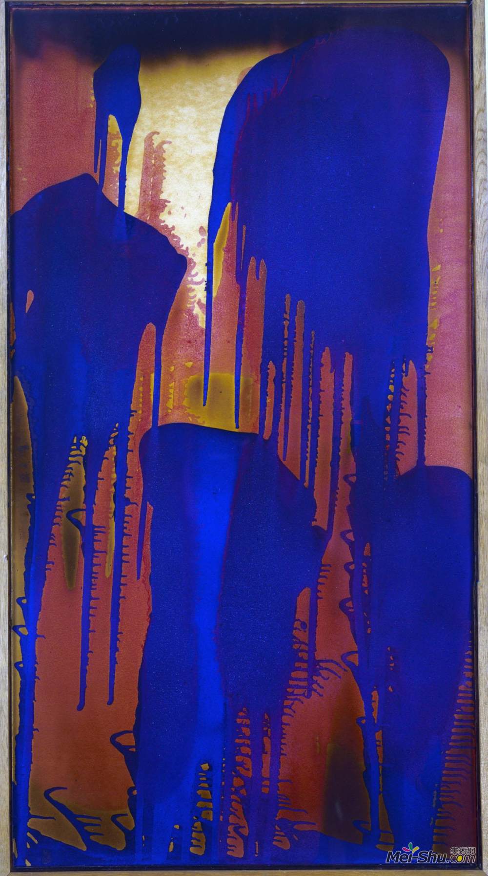 《无题火彩画》伊夫·克莱因(yves klein)高清作品欣赏