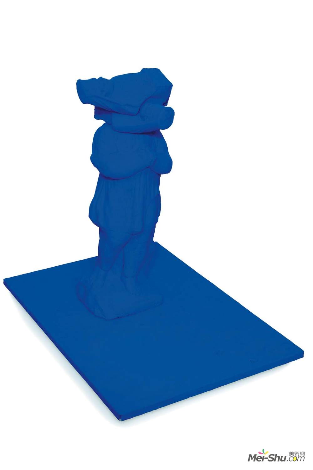 伊夫·克莱因(Yves Klein)高清作品《被砍头的男孩…（和牧师）》