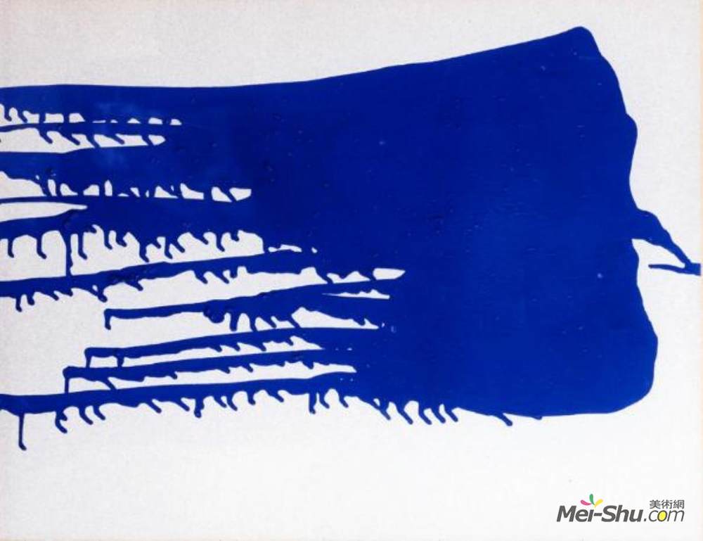 伊夫·克莱因(Yves Klein)高清作品《蓝色单色》