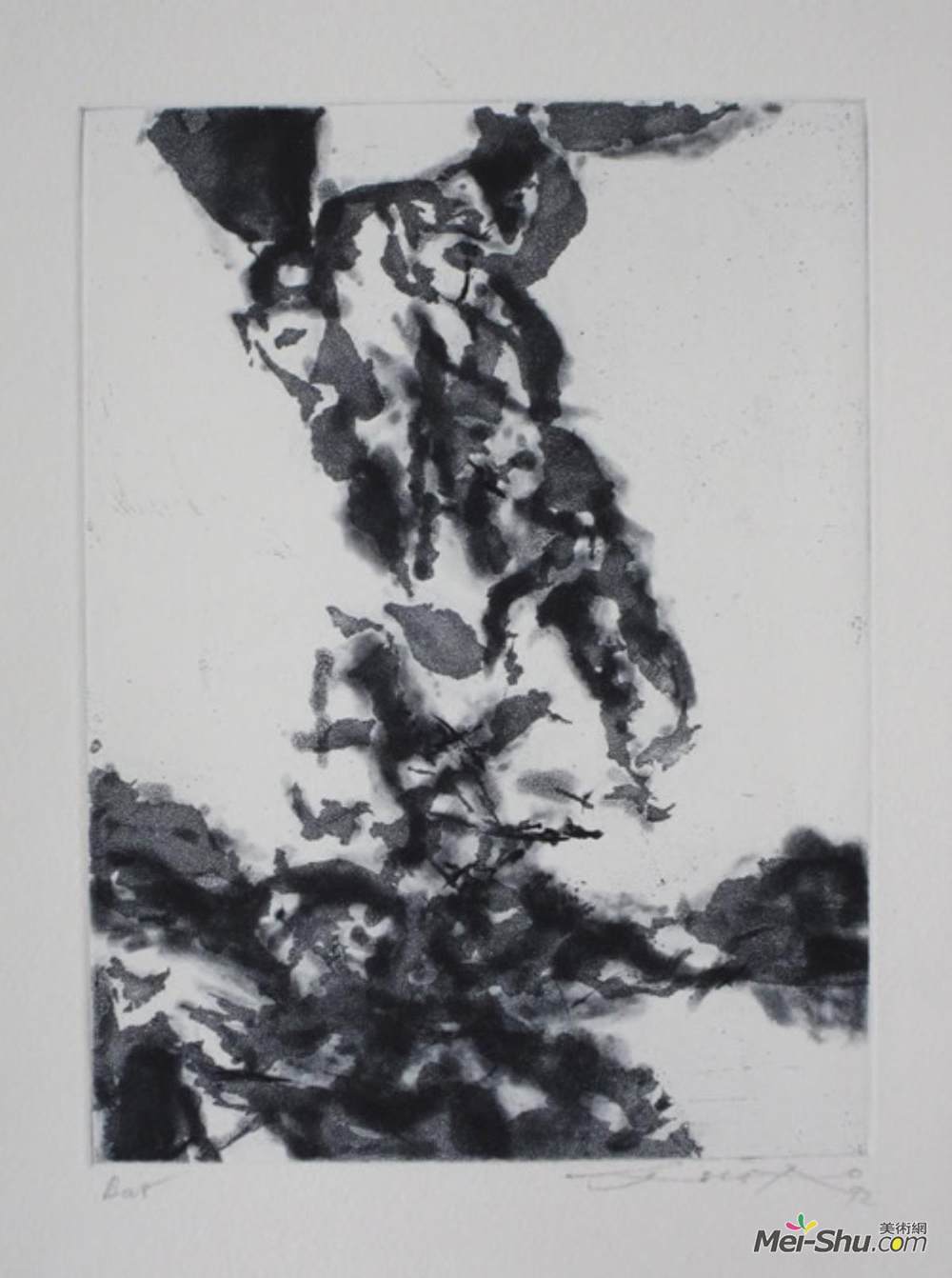 赵无极(Zao Wou-Ki)高清作品《先知》