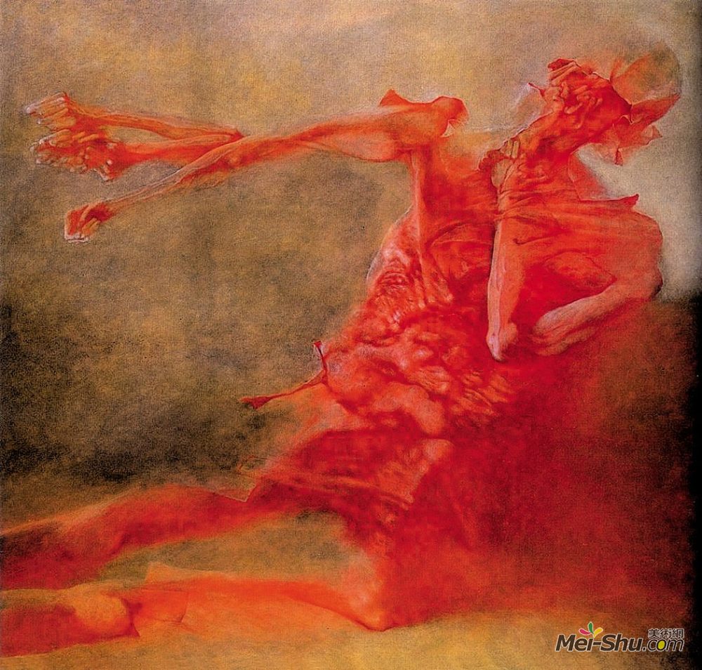 济斯瓦夫·贝克辛斯基(Zdzislaw Beksinski)高清作品《无题》