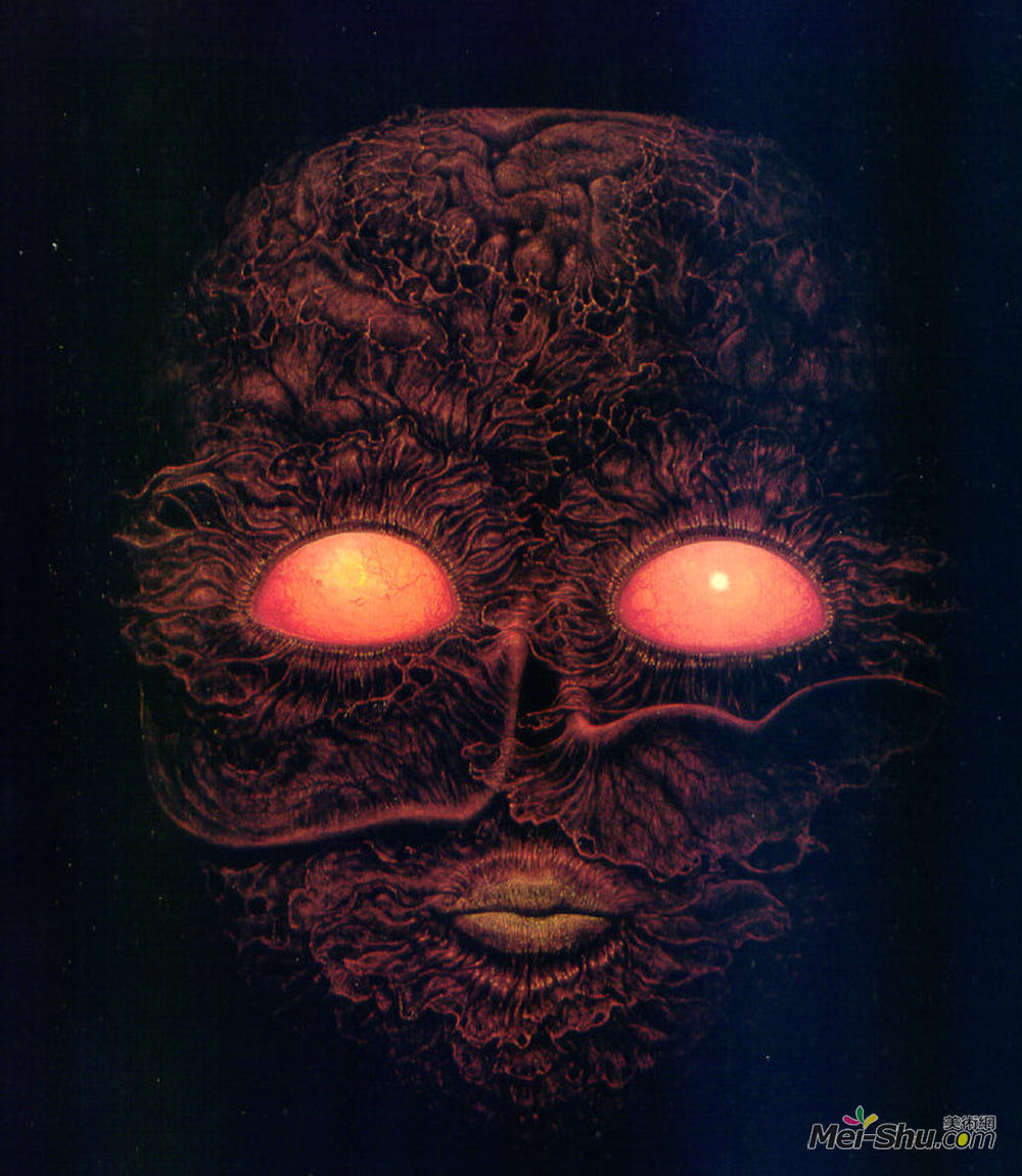 济斯瓦夫·贝克辛斯基(Zdzislaw Beksinski)高清作品《无题》