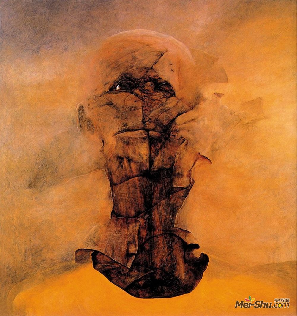 济斯瓦夫·贝克辛斯基(Zdzislaw Beksinski)高清作品《无题》