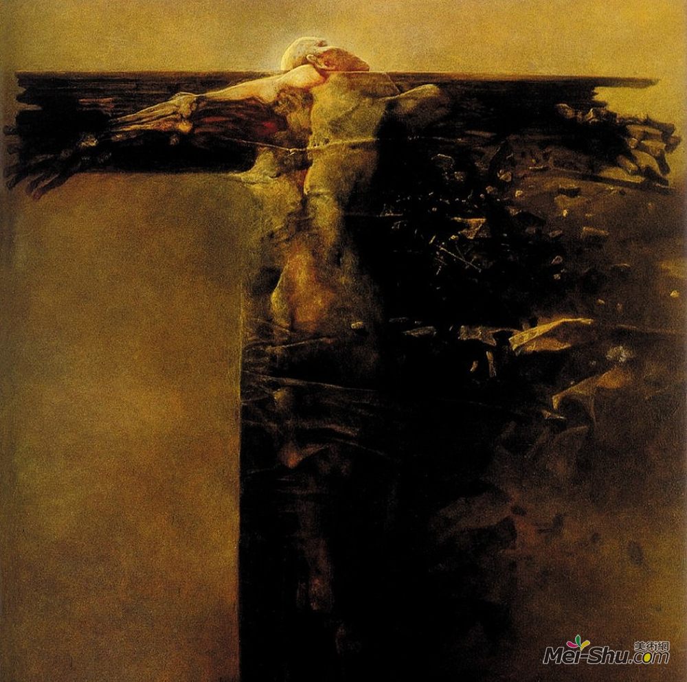 济斯瓦夫·贝克辛斯基(Zdzislaw Beksinski)高清作品《无题》