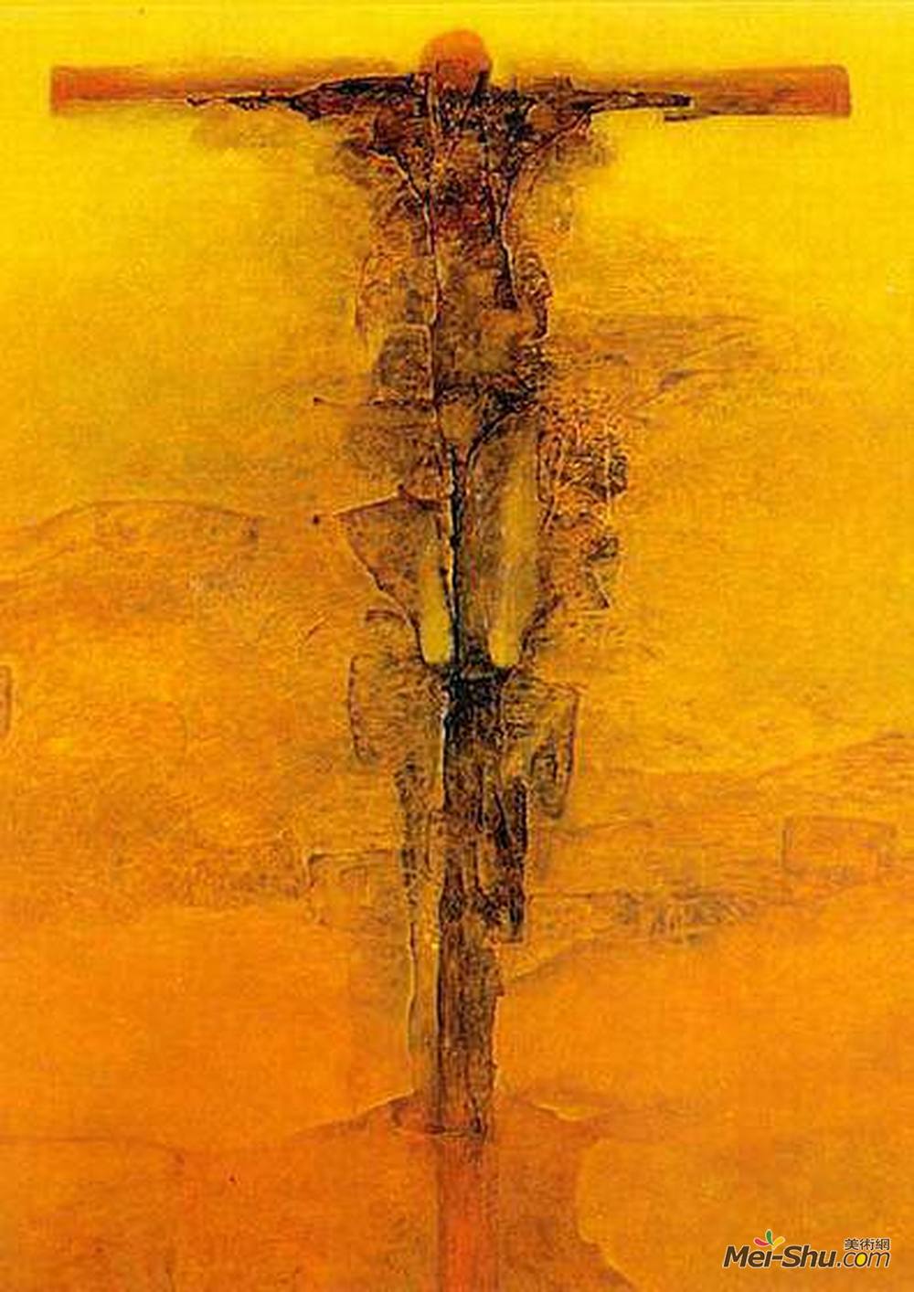 济斯瓦夫·贝克辛斯基(Zdzislaw Beksinski)高清作品《无题》