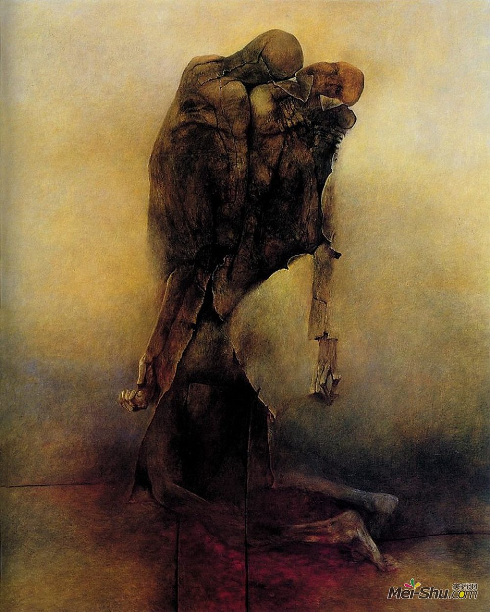 济斯瓦夫·贝克辛斯基(Zdzislaw Beksinski)高清作品《无题》