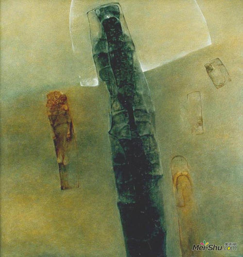 济斯瓦夫·贝克辛斯基(Zdzislaw Beksinski)高清作品《无题》