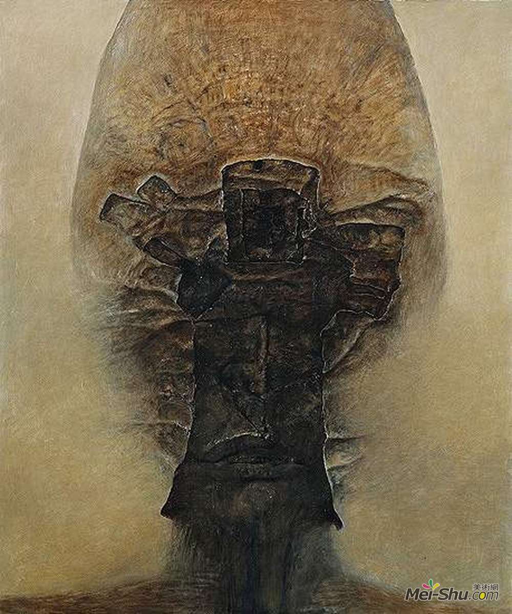 济斯瓦夫·贝克辛斯基(Zdzislaw Beksinski)高清作品《无题》