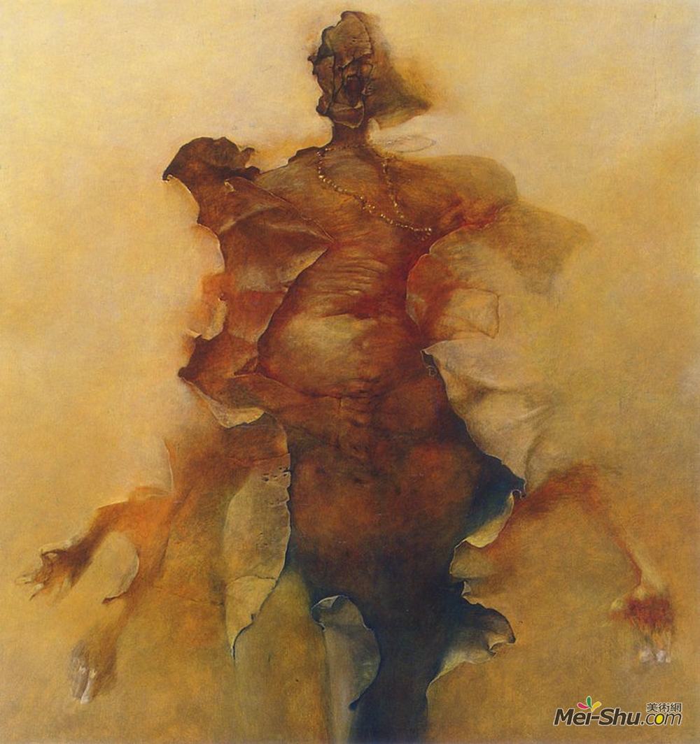 济斯瓦夫·贝克辛斯基(Zdzislaw Beksinski)高清作品《无题》