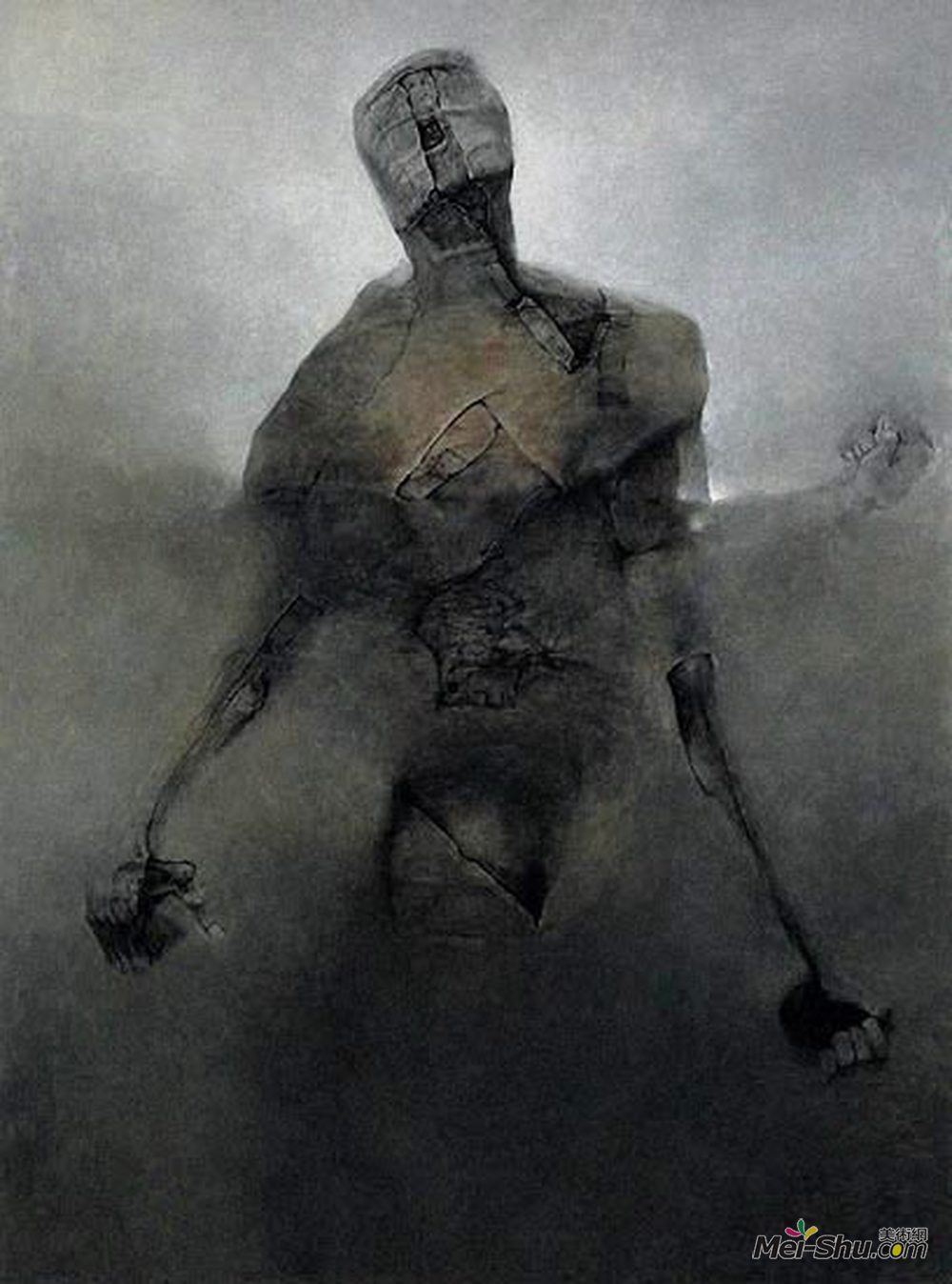 济斯瓦夫·贝克辛斯基(Zdzislaw Beksinski)高清作品《无题》