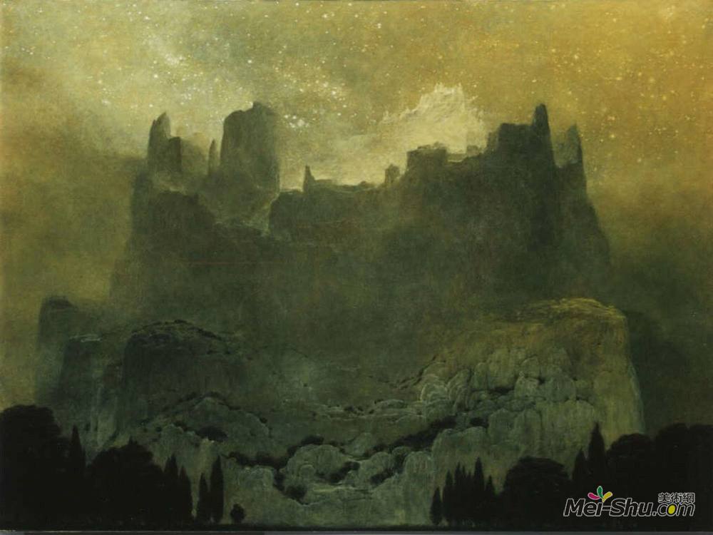 济斯瓦夫·贝克辛斯基(Zdzislaw Beksinski)高清作品《无题》