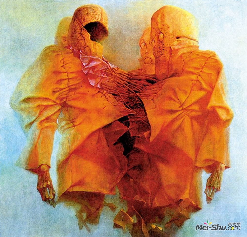 济斯瓦夫·贝克辛斯基(Zdzislaw Beksinski)高清作品《无题》