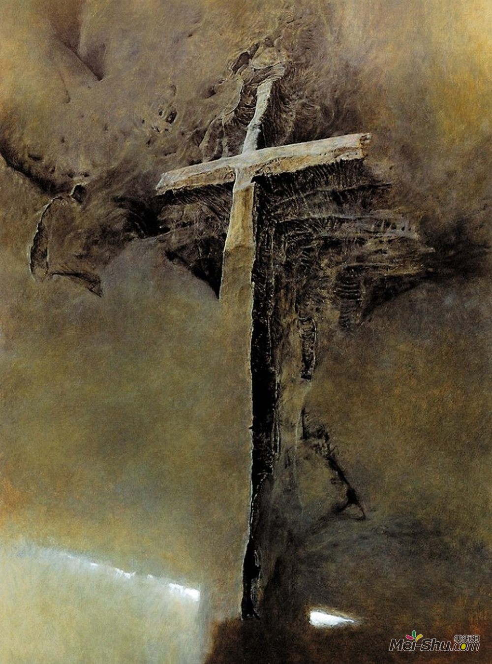 济斯瓦夫·贝克辛斯基(Zdzislaw Beksinski)高清作品《无题》