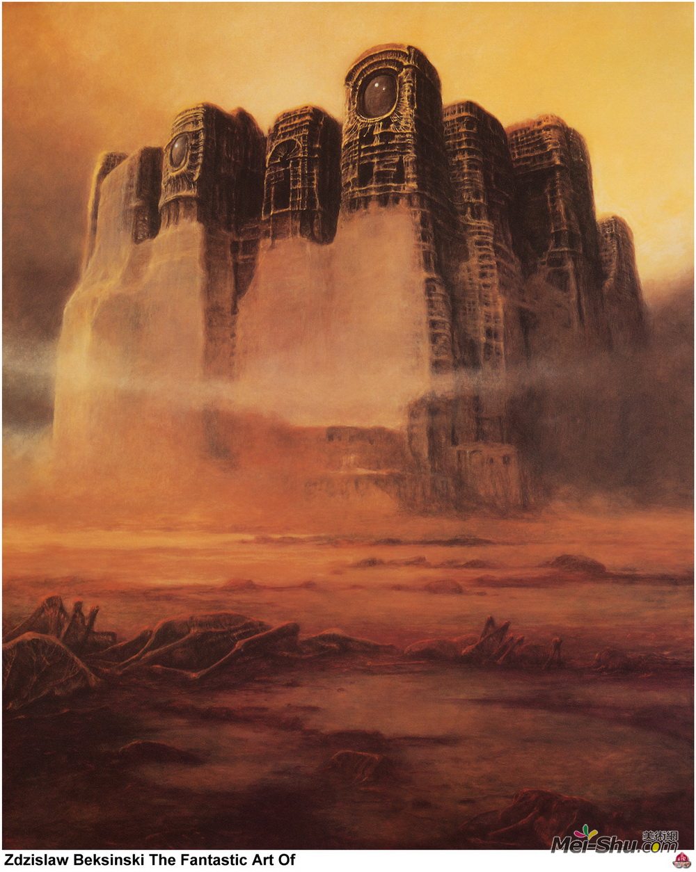 济斯瓦夫·贝克辛斯基(Zdzislaw Beksinski)高清作品《无题》