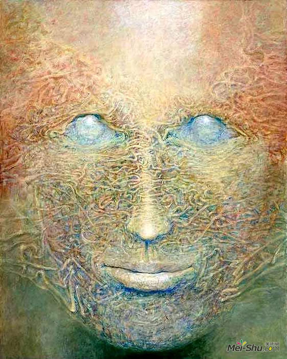 济斯瓦夫·贝克辛斯基(Zdzislaw Beksinski)高清作品《无题》